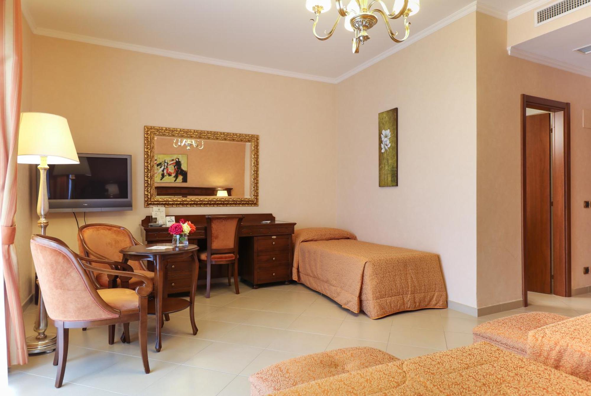 Hotel Federico II Enna Esterno foto