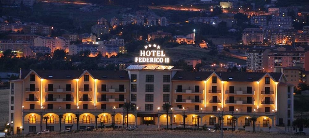 Hotel Federico II Enna Esterno foto