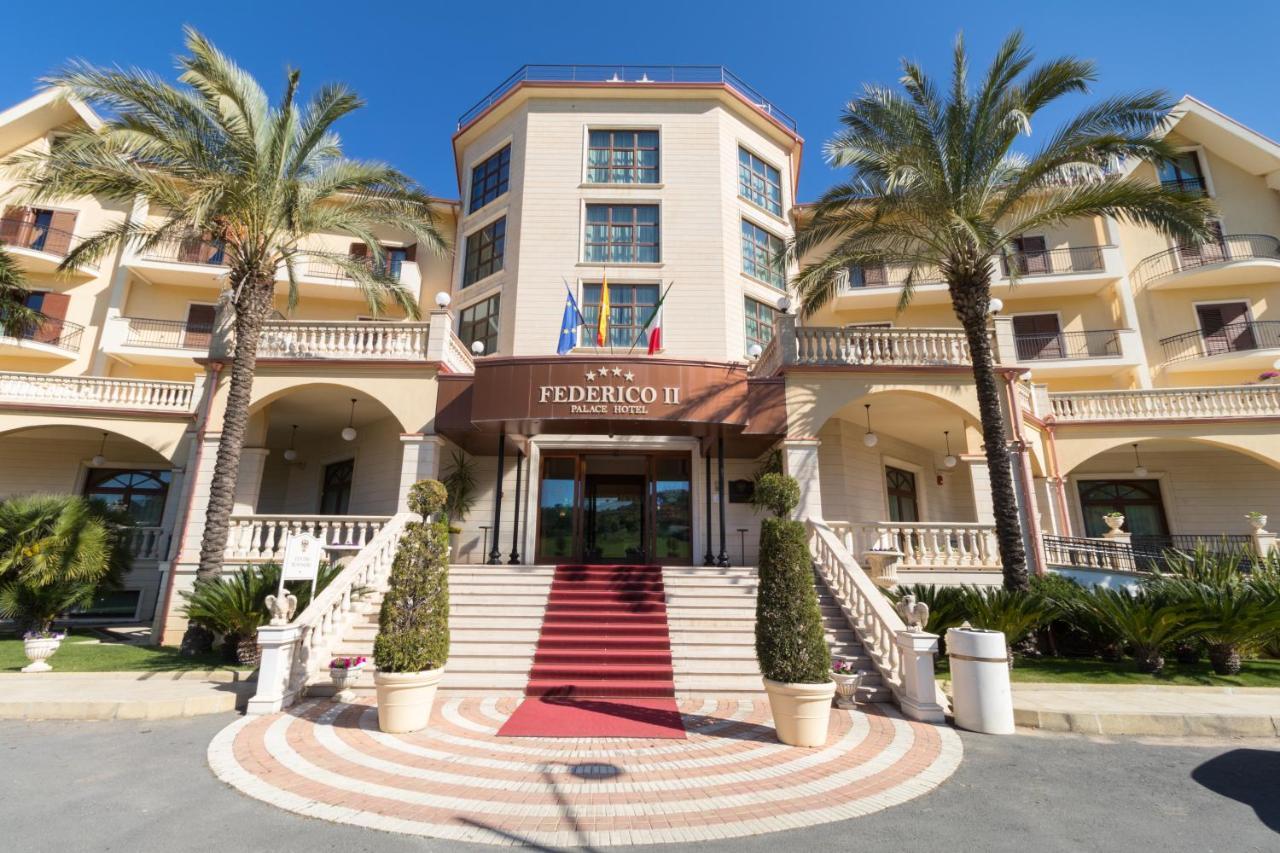 Hotel Federico II Enna Esterno foto