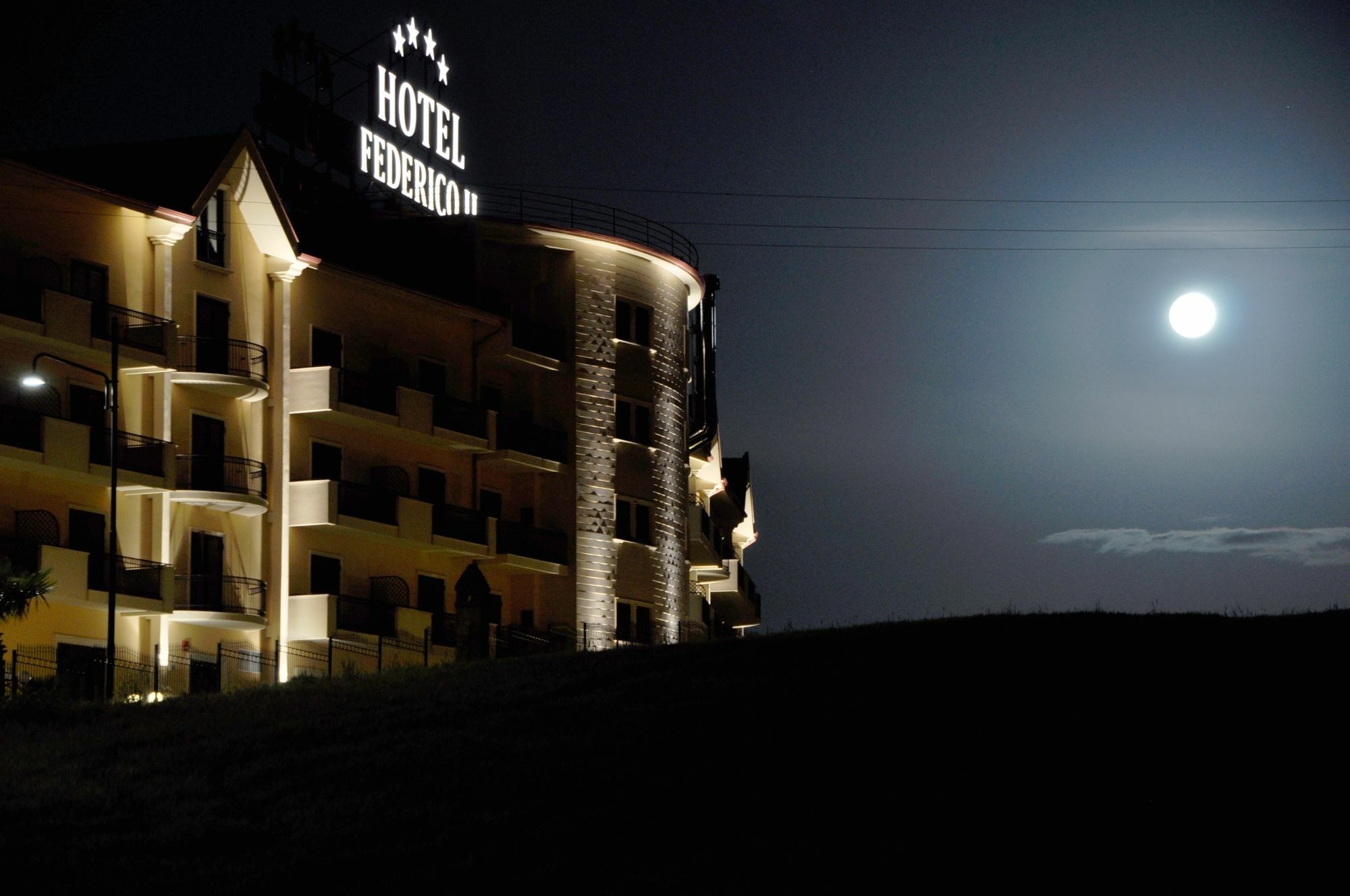 Hotel Federico II Enna Esterno foto
