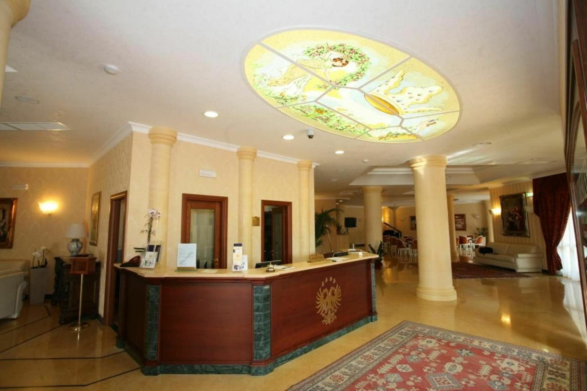 Hotel Federico II Enna Esterno foto
